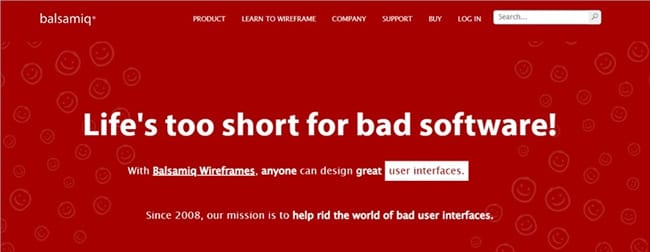 use balsamiq for prototyping