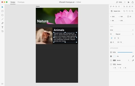 make glass morphism design