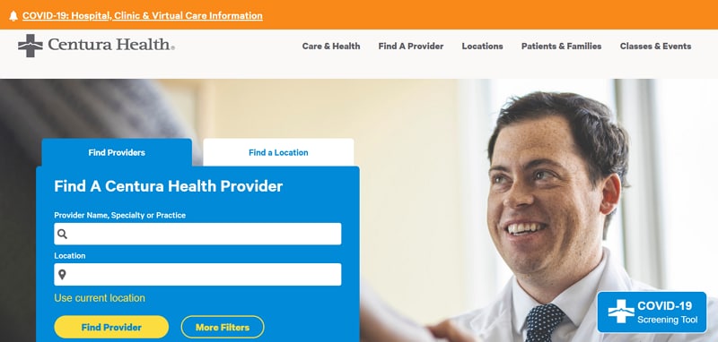 healthcare website design