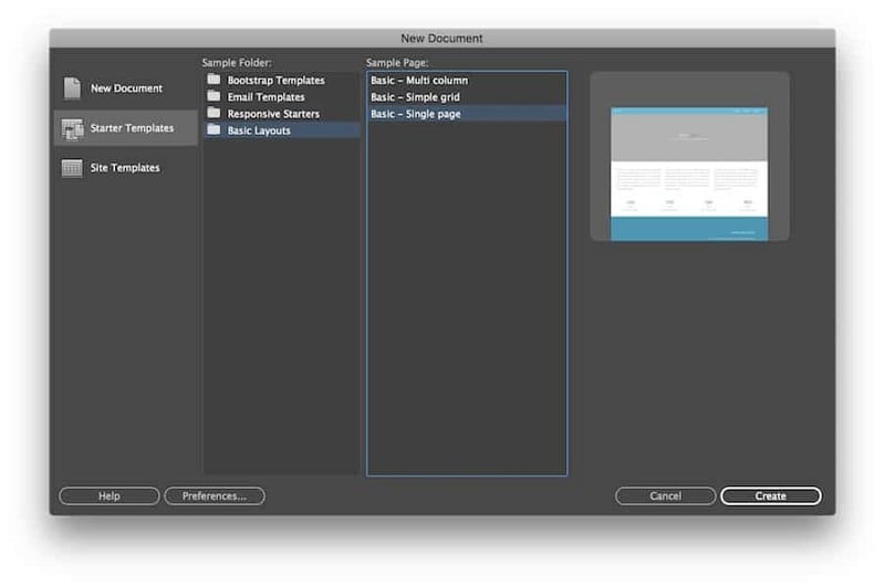 dreamweaver web design