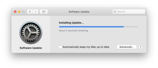 macos 11 upgrade failed