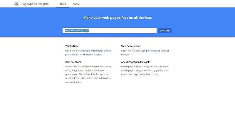 website speed optimization