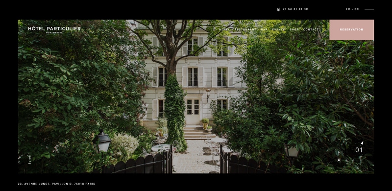 best hotel website design 2020