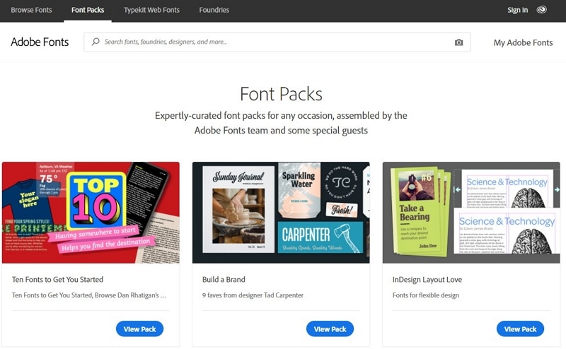 adobe xd missing fonts