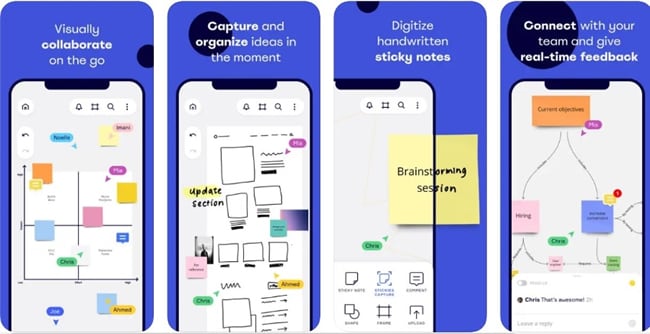 miro feature showcase on app store