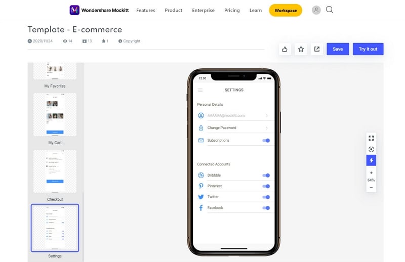 ios settings page design