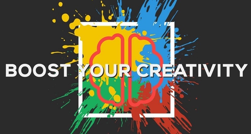 to be more creative