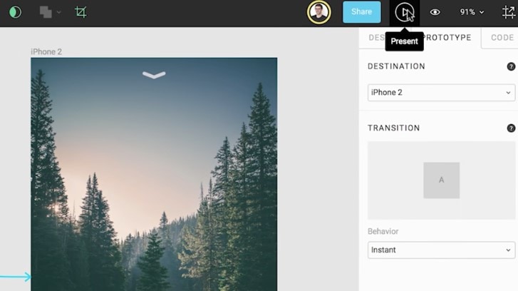 clickable prototype