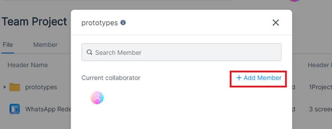 add folder members directly