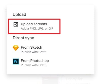 import adobe xd to invision