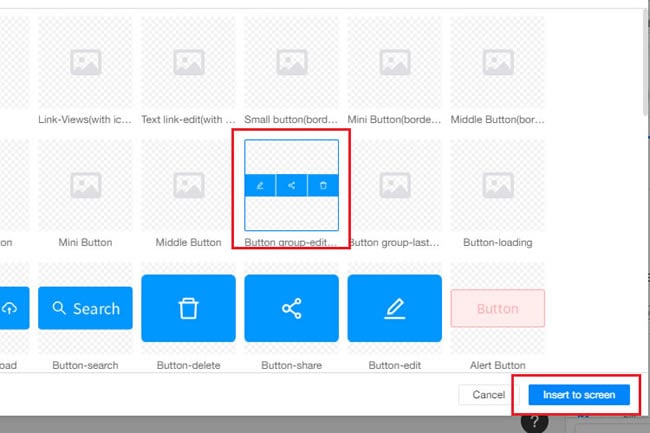 use components resource library manually step 2