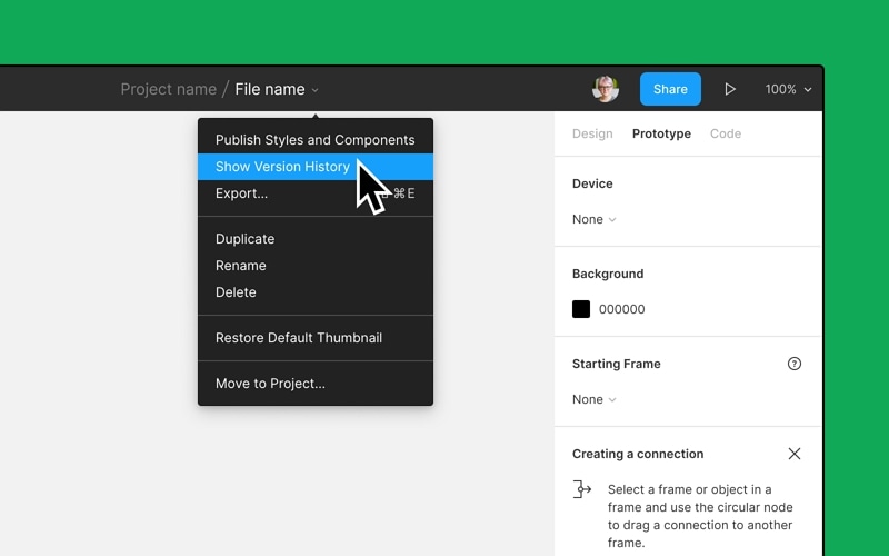 figma version control