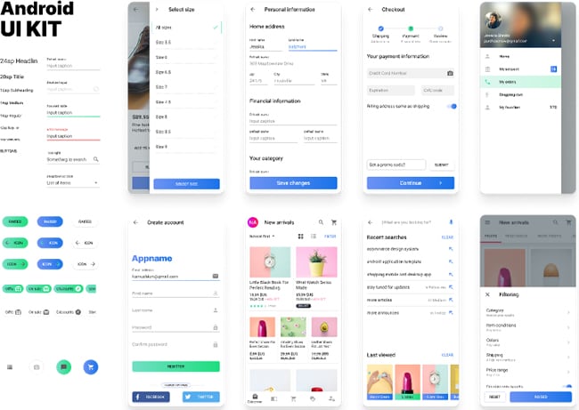 figma android ui kit