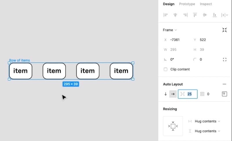 figma auto layout