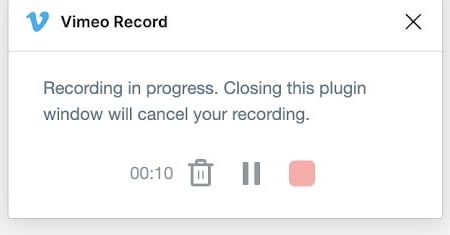 pause your video