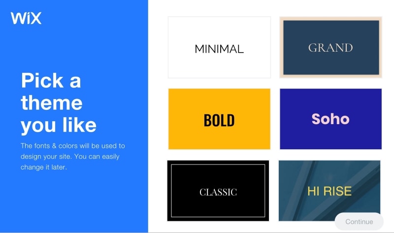 wix website builder