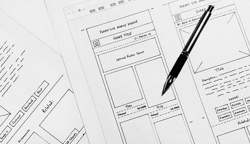 paper wireframe