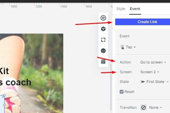 web application wireframe