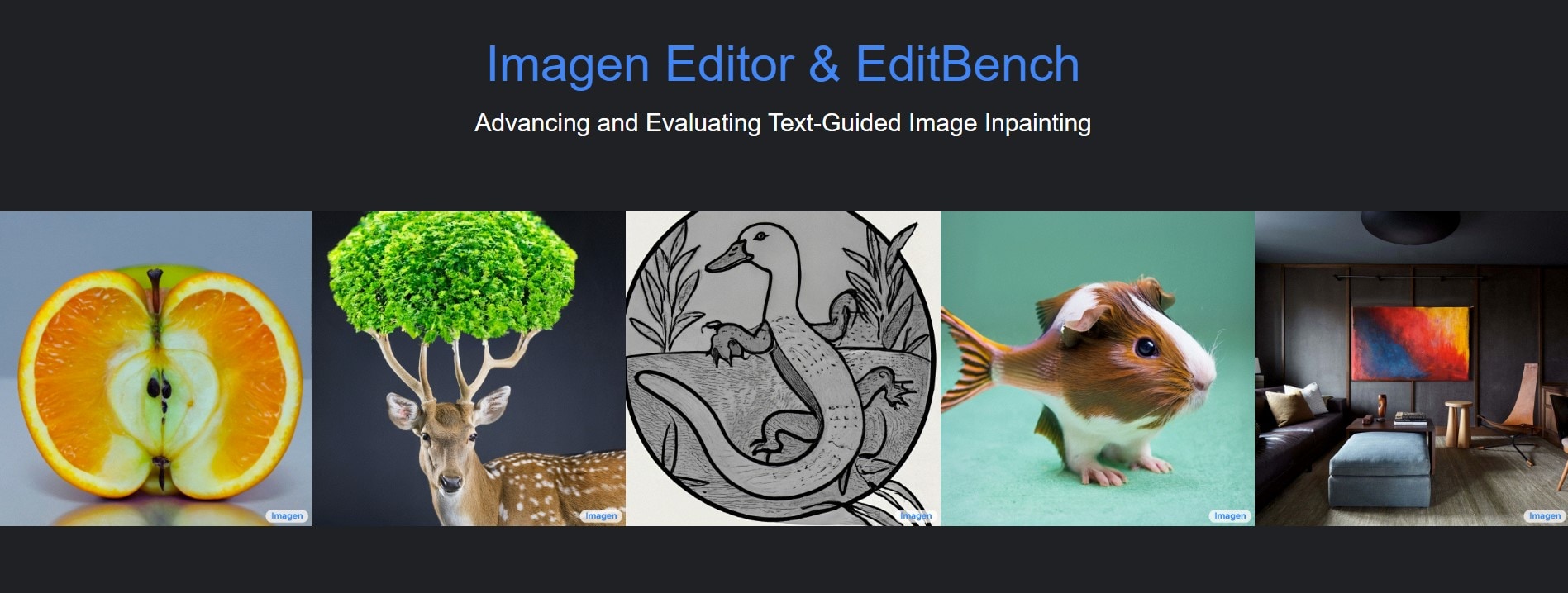 the interface of imagen