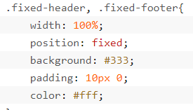 header design in html css