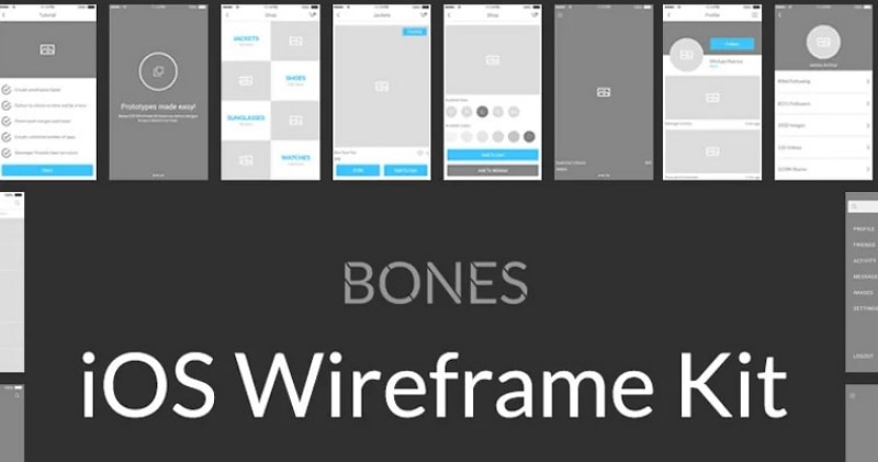 ios 14 wireframe kit