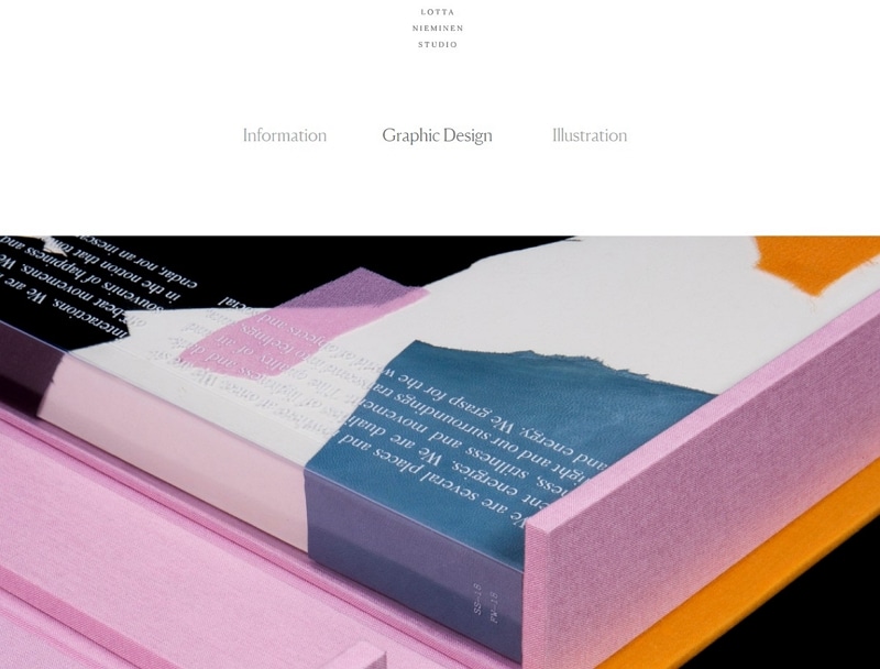 artist website design
