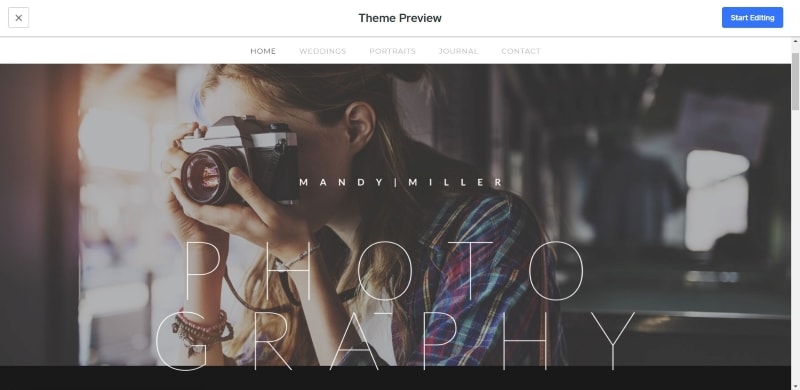 personal website creator