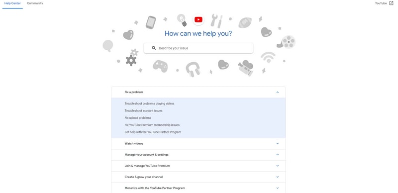 faqs page design