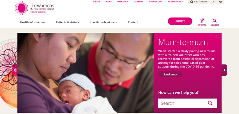 medical website design