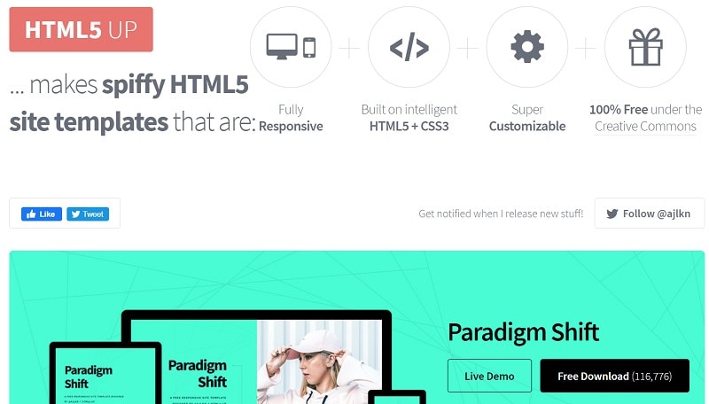 free html5 templates