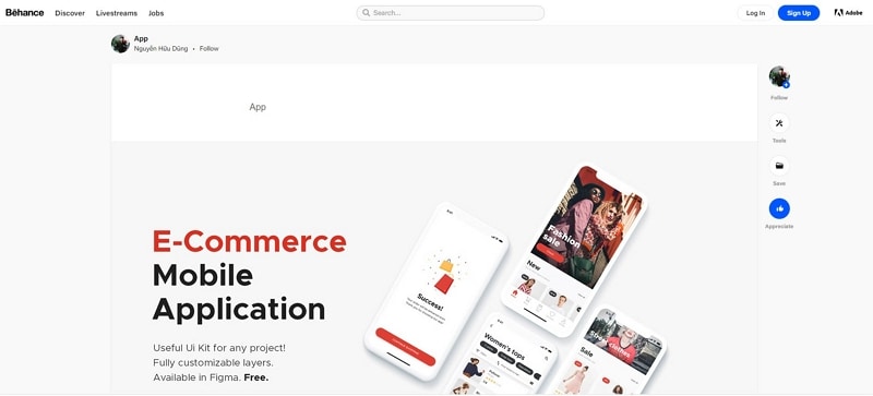 behance mockup