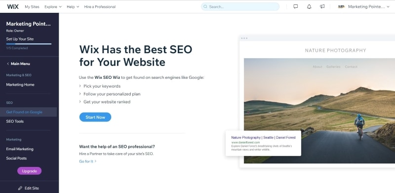 wix website