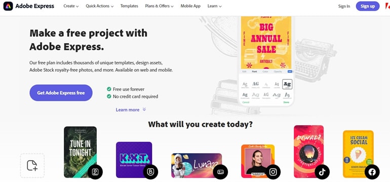 adobe express concept map maker