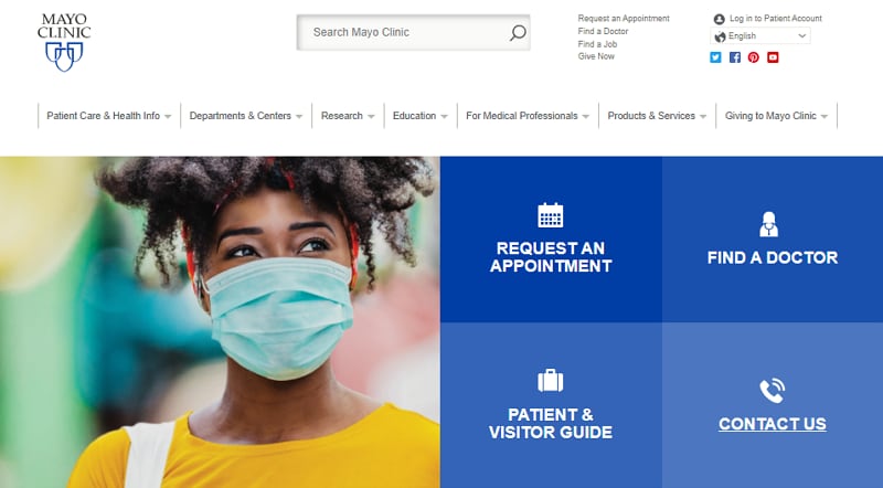 medical website design