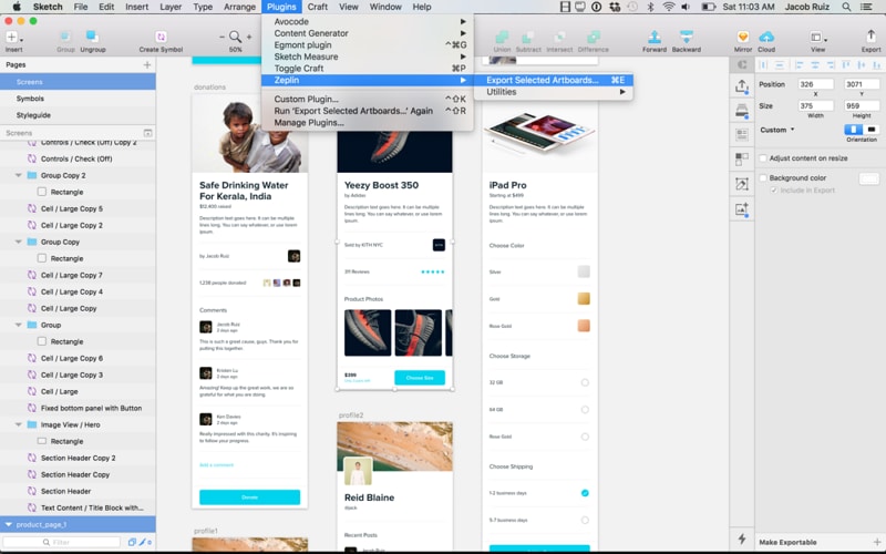 zeplin app