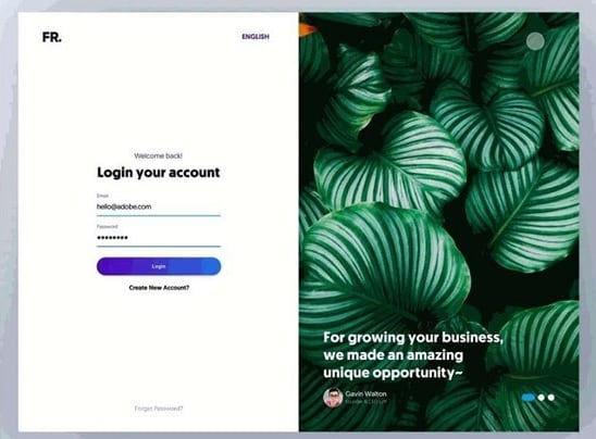 carousel website design