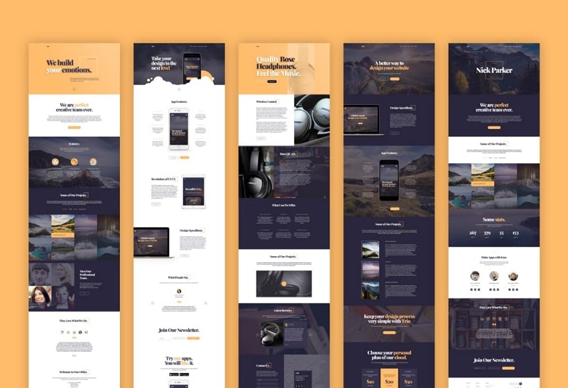 xd wireframe kit free