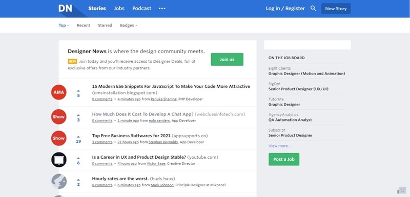 community ui