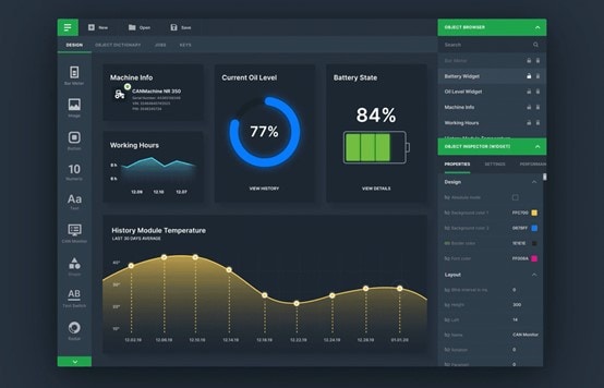 black UI
