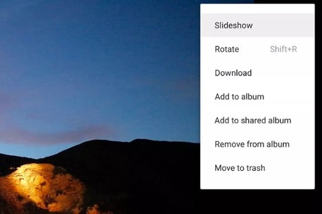 google image slideshow