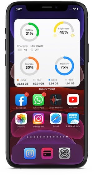 cool widgets for iphone