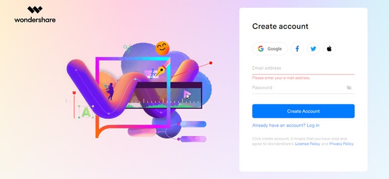create mockitt account