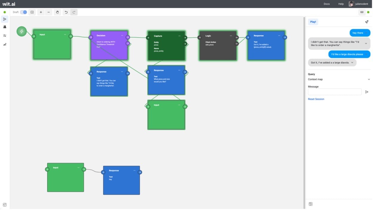 witai interface