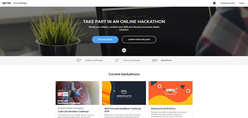upcoming hackathons near me