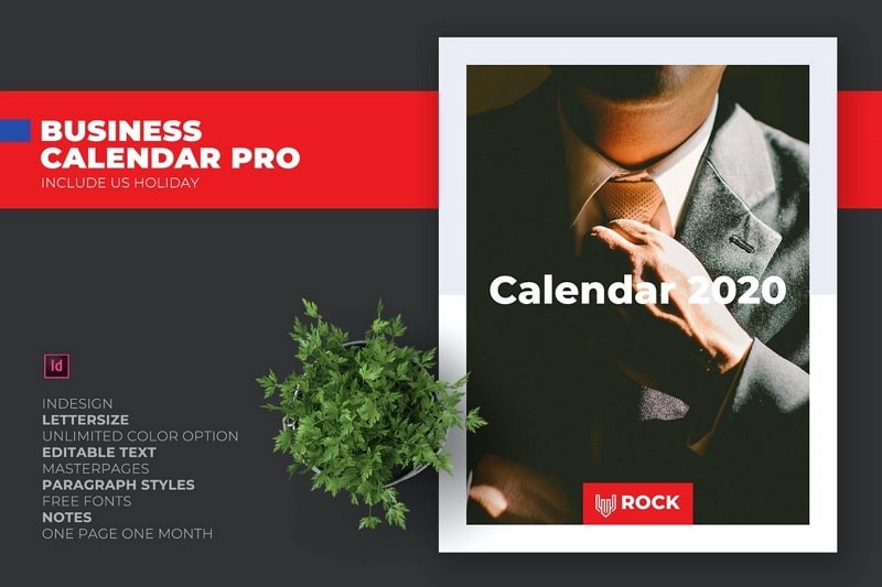 indesign calendar