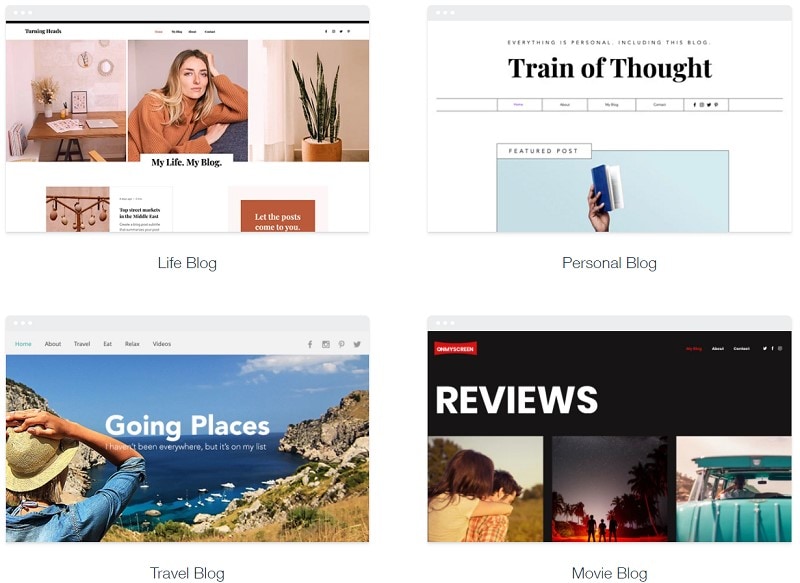 wix website templates