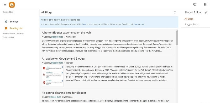 best Blog hosting sites 1 