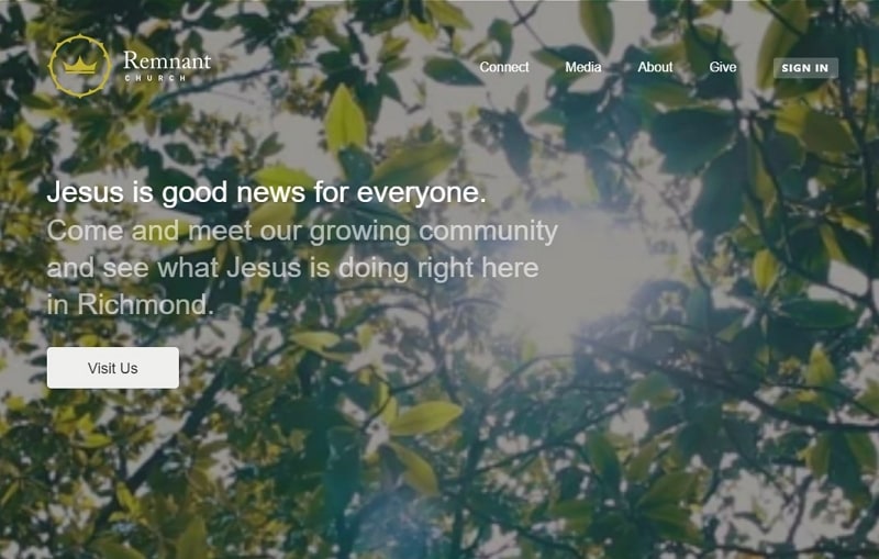best church website designs