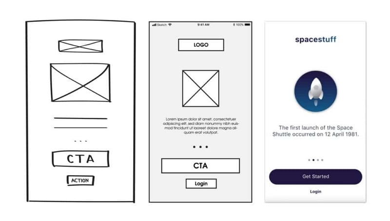  low fidelity wireframes