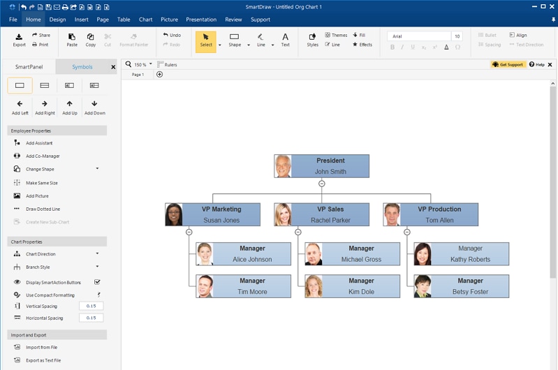 how to create a flowchart in word